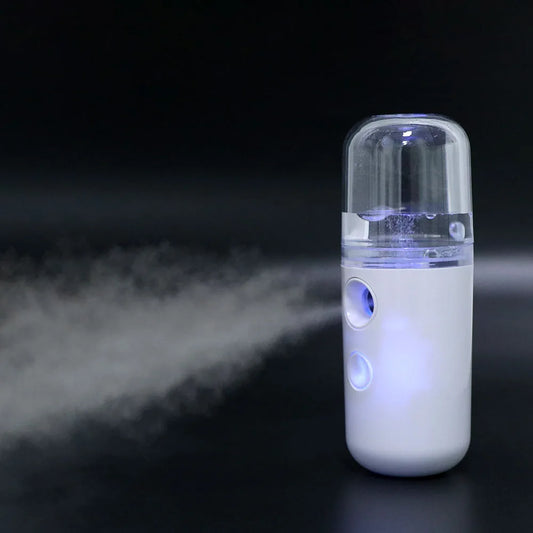 Mini Face Steamer Nanometer Spray Hydrator Steaming Humidifier Alcohol Disinfection Steam Mist Nebulizer Beauty Disinfector SPA