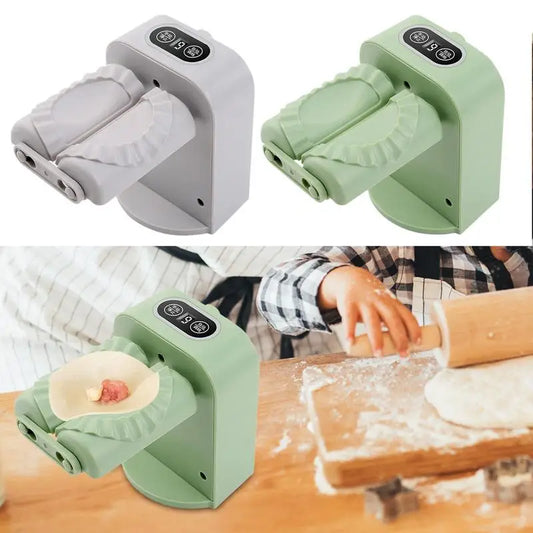 Electric Dumpling Maker Machine Automatic Empanada Wonton Maker Press Dumpling Skin Ravioli Mould Kitchen Tool Accessories